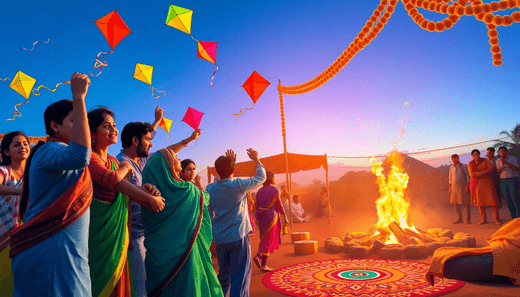Celebrate the Festivals of Makar Sankranti and Lohri with SweeDesi - SweeDesi