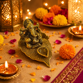 Brass Ganpati Petal - SweeDesi