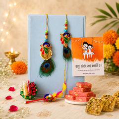 Bandhan Bhai-Bhabhi Rakhi Hamper 2 - SweeDesi