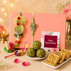 Bandhan Bhai-Bhabhi Rakhi Hamper 4 - SweeDesi