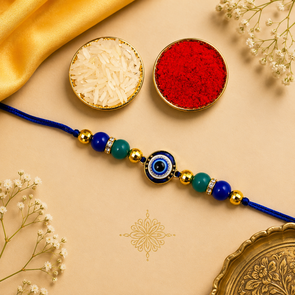 Bandhan Evil Eye Rakhi 1 - SweeDesi