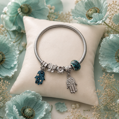 Hamsa Blessing Rakhi - SweeDesi