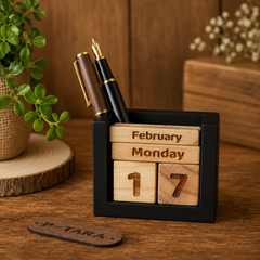 Wooden Calender Set