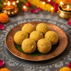 Besan Churma Laddu -500gm - SweeDesi