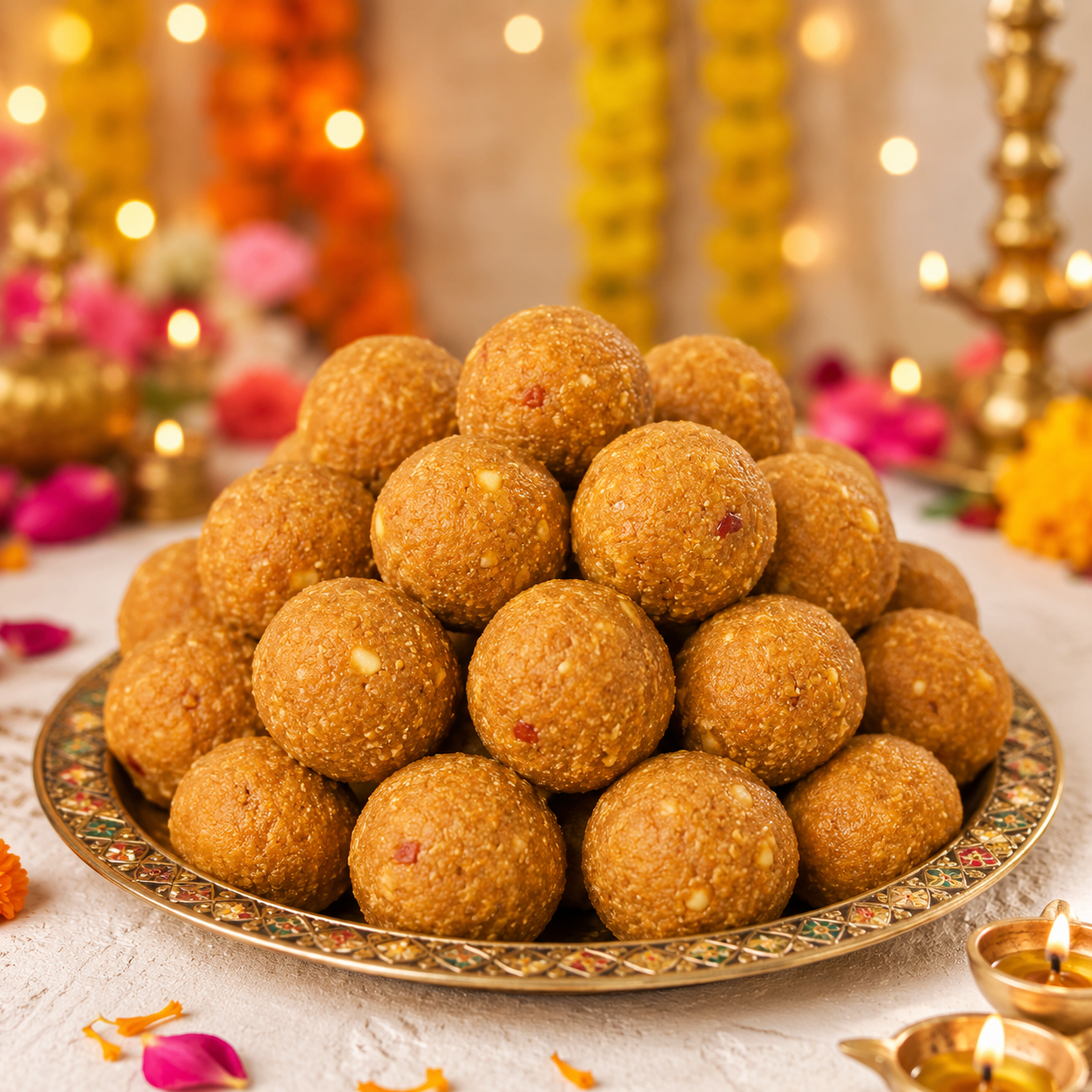 Methi Laddu - 500gm - SweeDesi