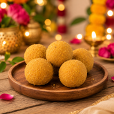 Wheat Churma Laddu - 500gm - SweeDesi