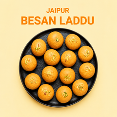Besan Laddu - 500gm - SweeDesi