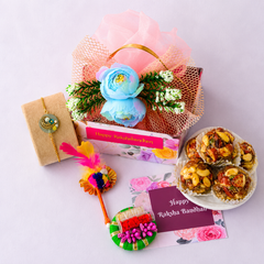 Bandhan Bhai Rakhi Basket - SweeDesi