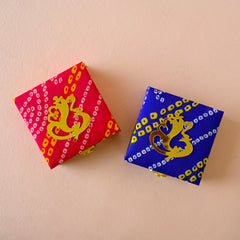 Festive Lotus Diya Box - SweeDesi