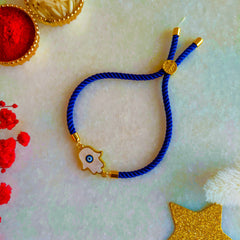 Evil Eye Humsa Rakhi - SweeDesi