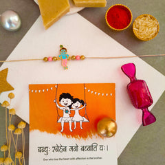 Kids Krishna Rakhi - SweeDesi