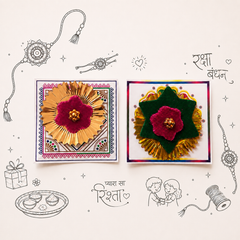Nostalgic 90s Rakhi Set - SweeDesi