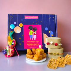 Bandhan Bhai - Bhabhi Rakhi Hamper 22 - SweeDesi