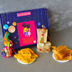 Bandhan Bhai - Bhabhi Rakhi Hamper 25 available online at SweeDesi