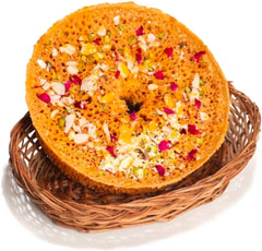 Special Paneer Ghewar available online at SweeDesi