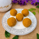Besan Churma Laddu -500gm available online at SweeDesi