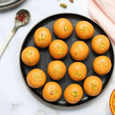 Besan Laddu - 500gm available online at SweeDesi