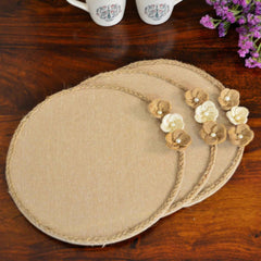 Jute Table Placement