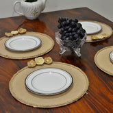 Jute Table Placement available online at SweeDesi