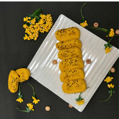 Kesar Peda - 300gm available online at SweeDesi