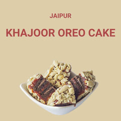Khajoor Oreo Cake - 400gm - SweeDesi
