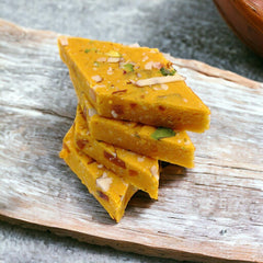 Mango Kaju Katli - 400gm available online at SweeDesi