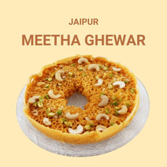 Meetha Ghewar - 1Pc available online at SweeDesi