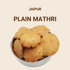 Plain Mathri - 250gm available online at SweeDesi
