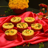 Tiny Malai Ghewar - DIY available online at SweeDesi