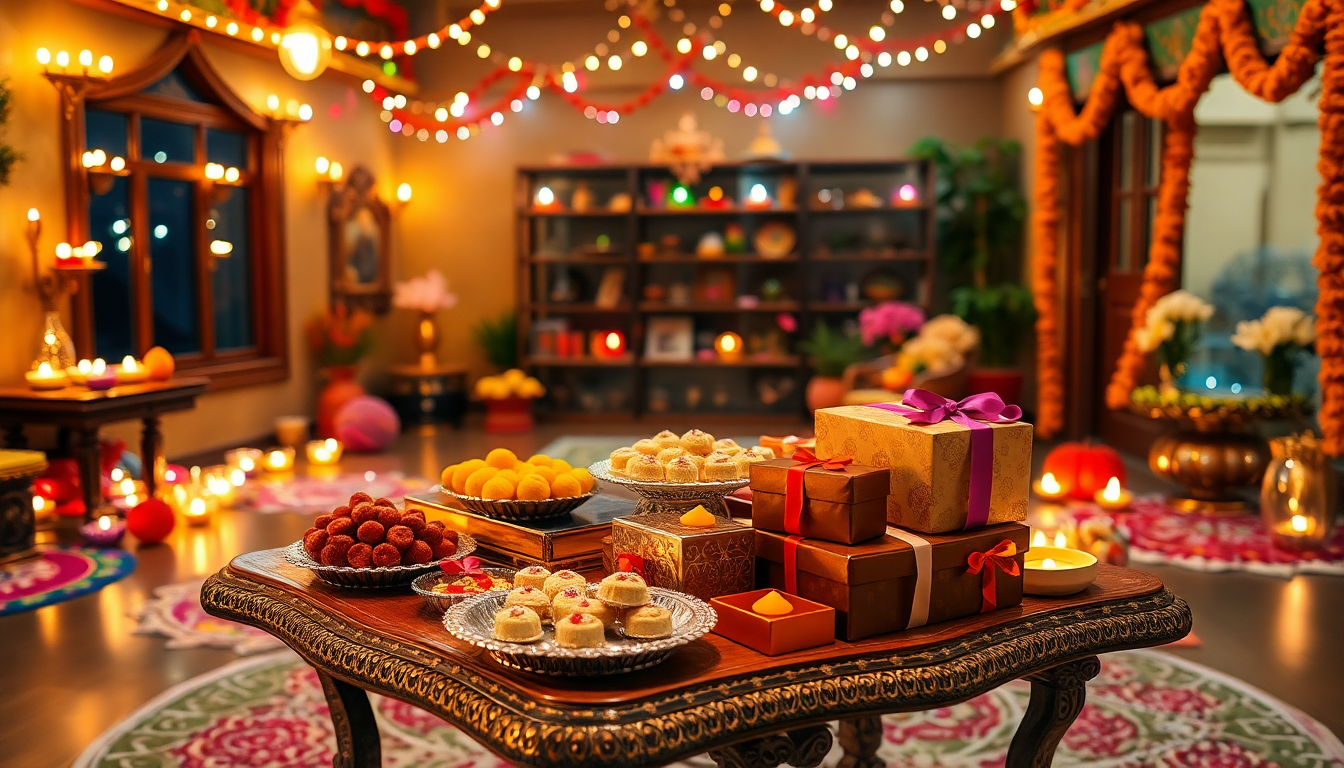 Celebrate Diwali with Delectable Sweets and Hampers from SweeDesi