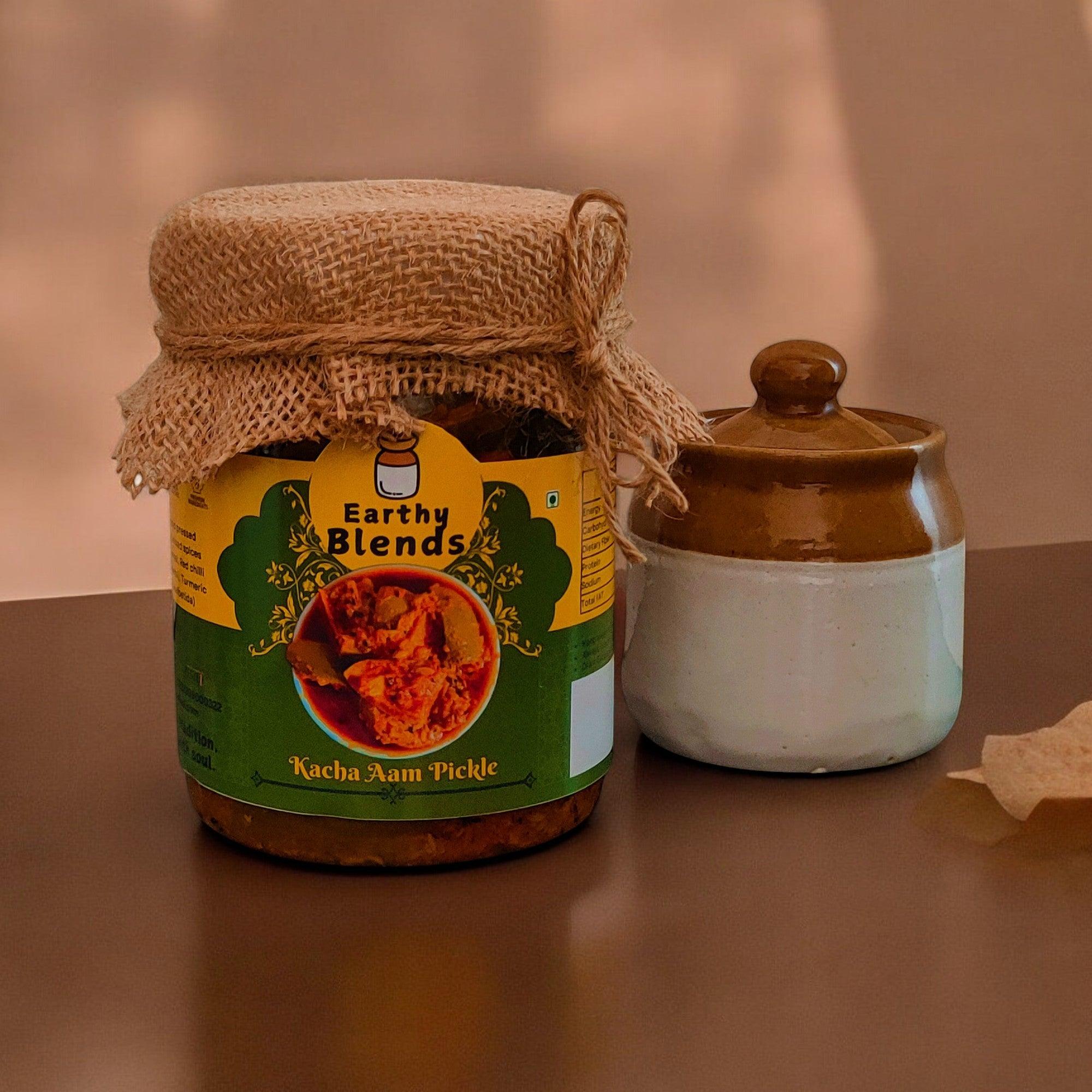    Kacha Aam Aachar available online at SweeDesi