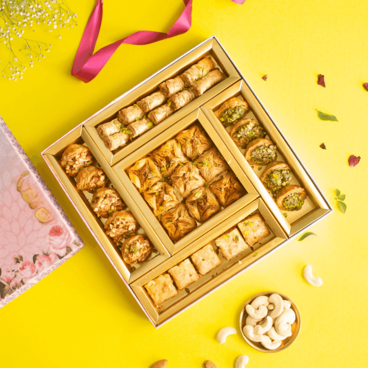    Royal Baklawa Box available online at SweeDesi