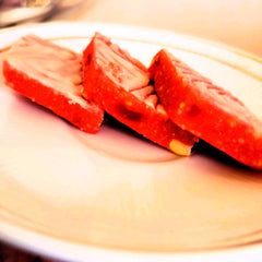    Strawberry Kaju Katli - 400gm available online at SweeDesi