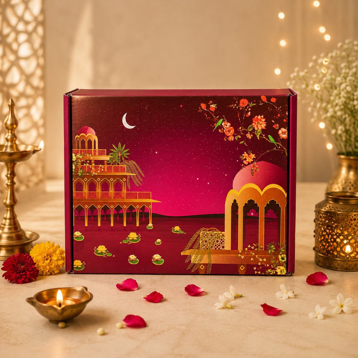 Karwa Chauth Red Set - SweeDesi