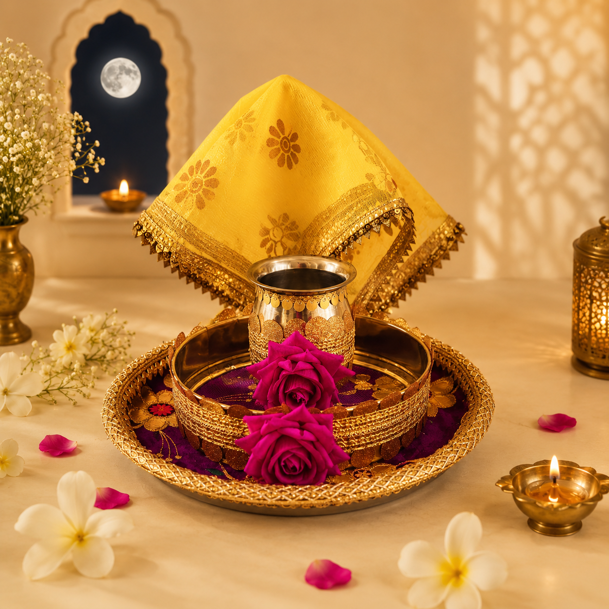 Karwa Chauth Shagun Hamper - SweeDesi