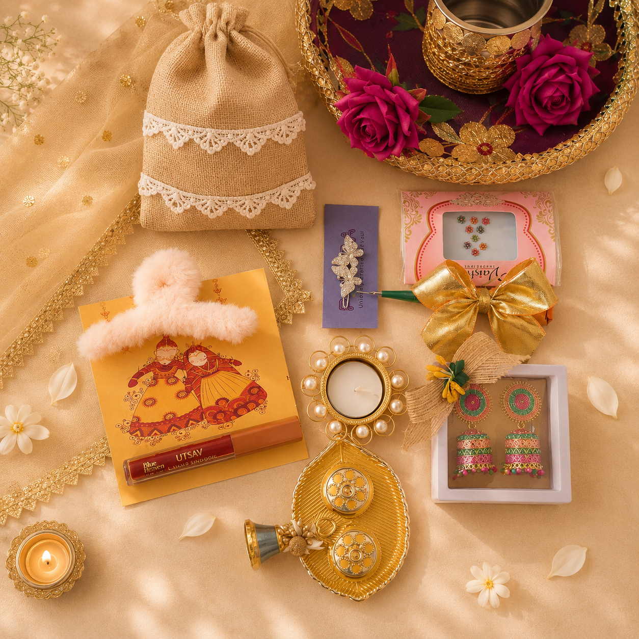Karwa Chauth Shagun Hamper - SweeDesi