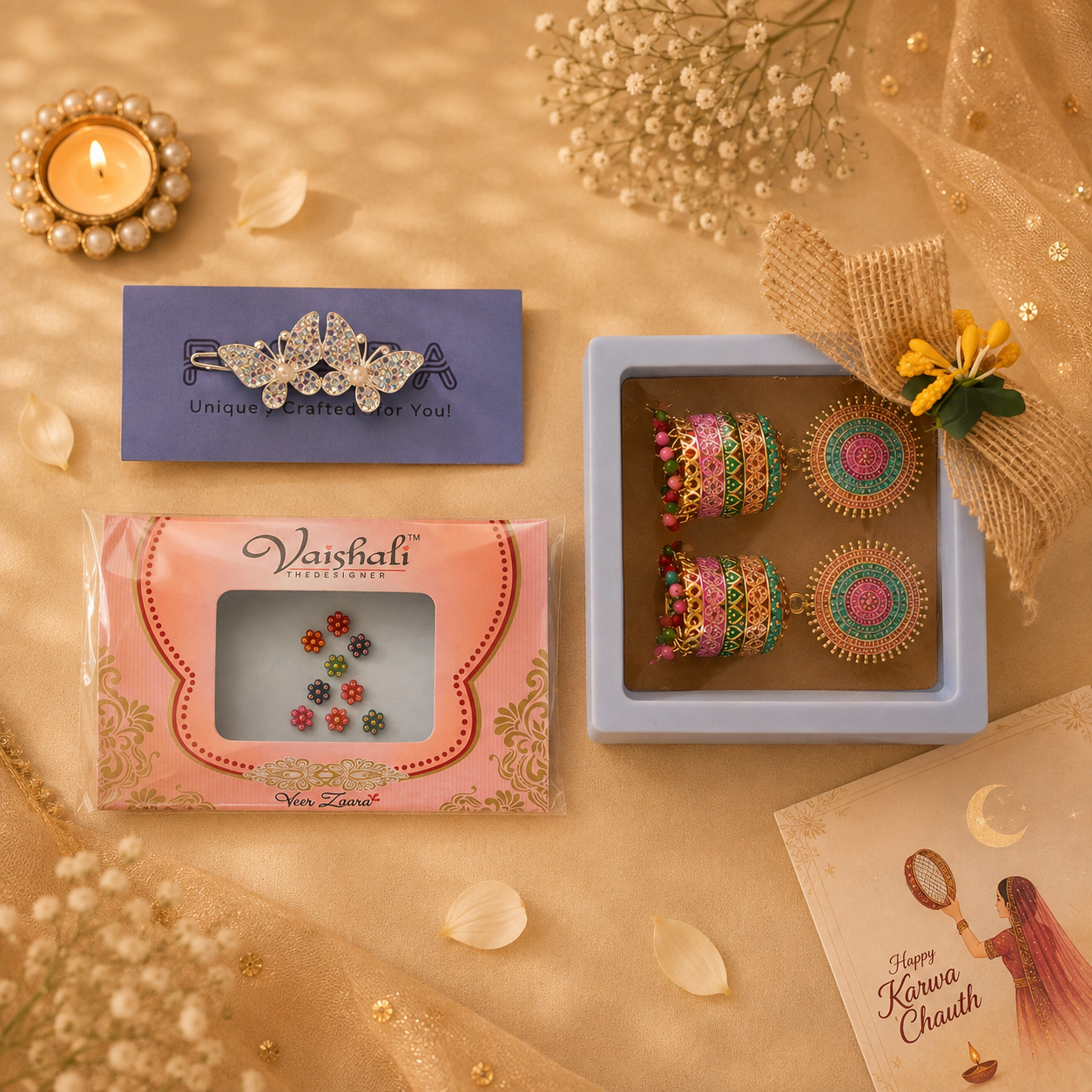 Karwa Chauth Shagun Hamper - SweeDesi