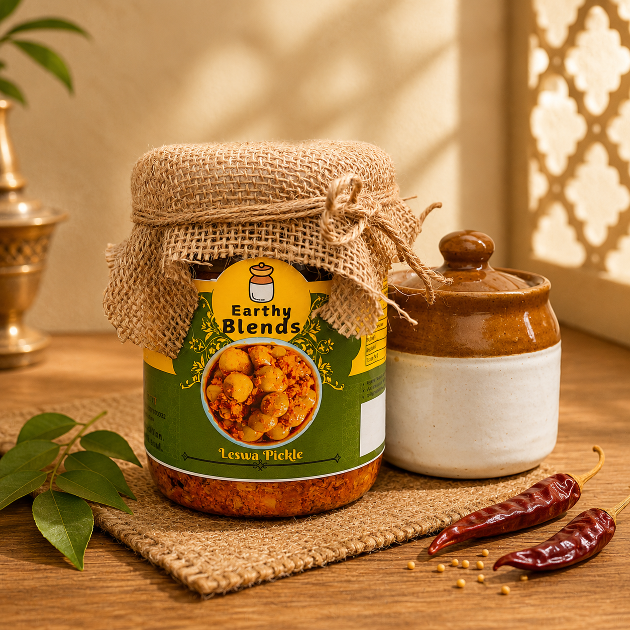 Leswa ( Gunda ) Aachar - SweeDesi