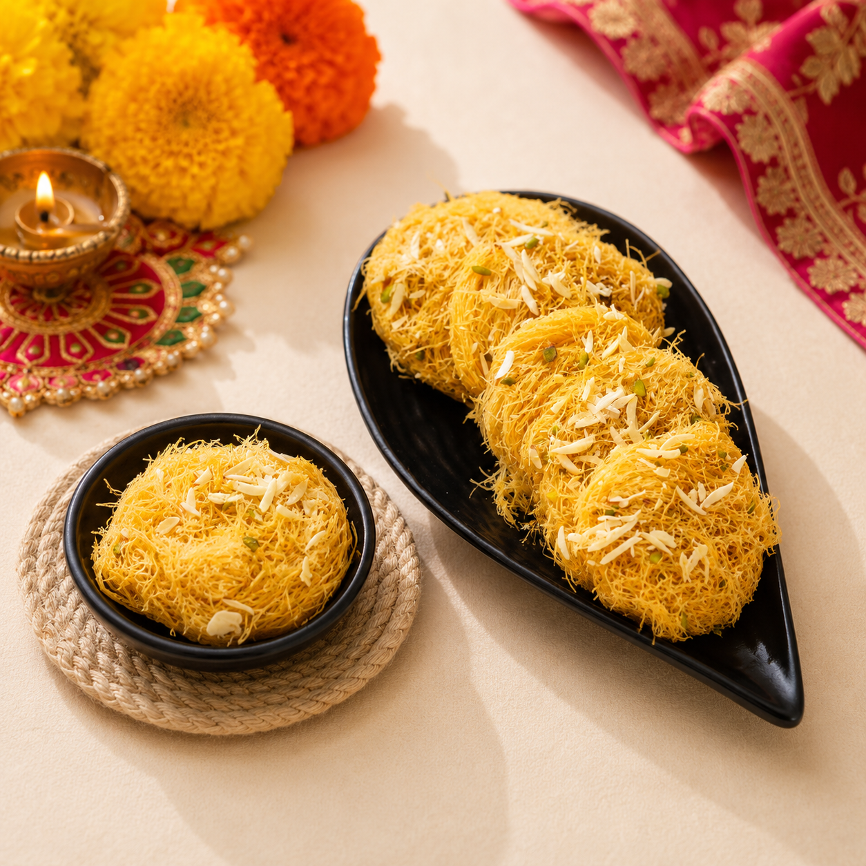 Doodh Mithi Fini - 500gm - SweeDesi