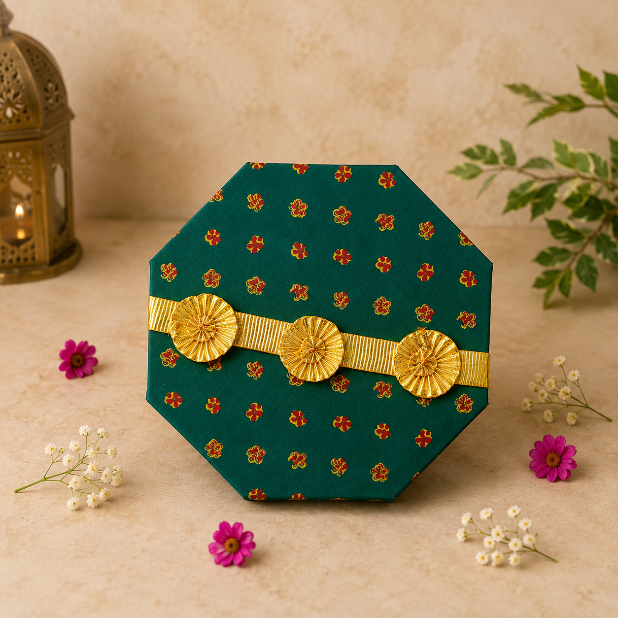 Gota Rang Ghewar Box - SweeDesi