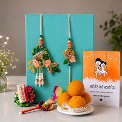 Bandhan Bhai-Bhabhi Rakhi Hamper 1 - SweeDesi