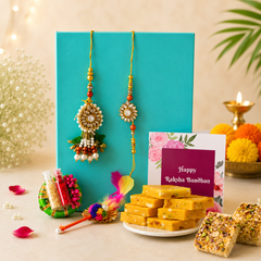 Bandhan Bhai-Bhabhi Rakhi Hamper 3 - SweeDesi