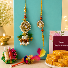 Bandhan Bhai-Bhabhi Rakhi Hamper 3 - SweeDesi