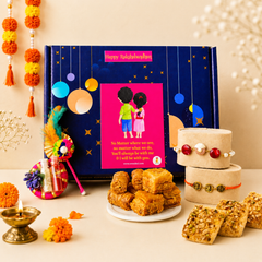 Bandhan Bhai - Bhabhi Rakhi Hamper 22 - SweeDesi