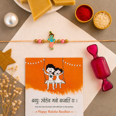 Kids Krishna Rakhi - SweeDesi