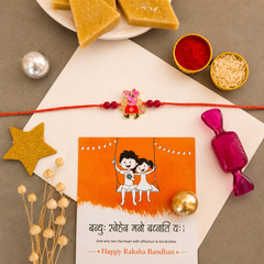 Kids Peppa Pig Rakhi - SweeDesi