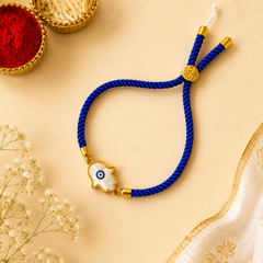Evil Eye Humsa Rakhi - SweeDesi