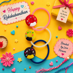 Kids Sweet Sprinkles Rakhi Trio - SweeDesi