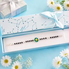 Bandhan Kids Silver "Flower" Bracelet - SweeDesi