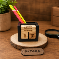 Wooden Calender Set